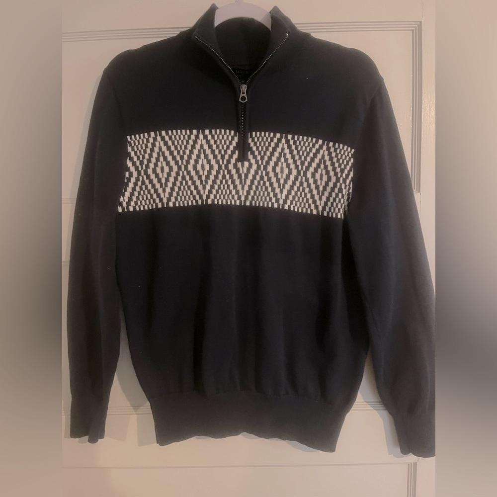 Men’s size medium J.Crew navy sweater